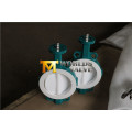 Wafer Type Butterfly Valve con revestimiento de PTFE